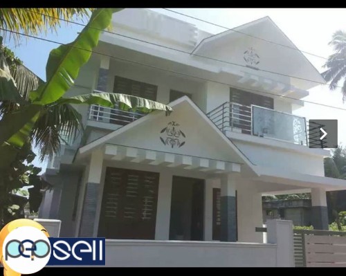 1400 sqft 3 bhk 3 cent new house ALUVA Choondi near Rajagiri hospital 0 