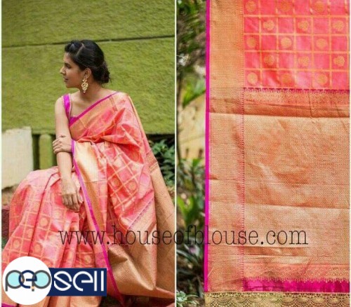 Brand UVS Fab Banarasi Kanakavali Silk saree - Kerala Kochi Ernakulam 3 