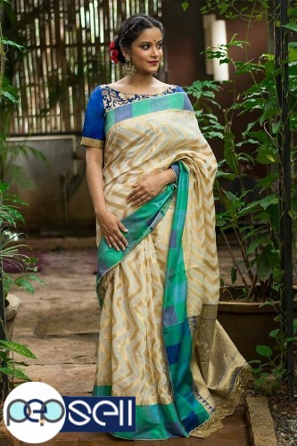 Silk by cotton saree - Kerala Kochi Ernakulam 2 