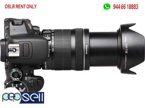  Canon 1300d DSLR Camera Rent in Chalakudy 0 