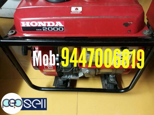 Red Honda 2000 Portable Generator for sale in Kozhikode 0 