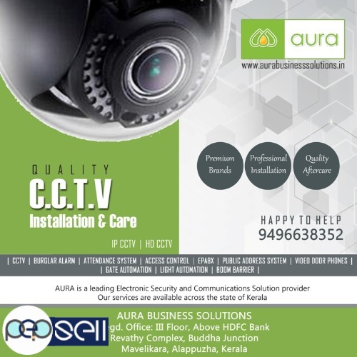AURA - Quality CCTV Installation Service across Kerala 0 