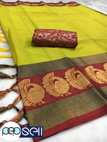 Silk cotton saree available in Kochi 3 
