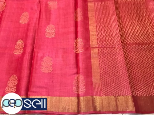 Pure tussar silk saree all over full booti jala for sale in Kochi 3 