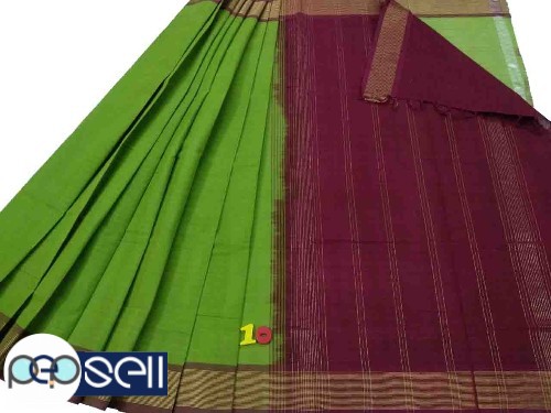 Pure Handloom Cotton saree for sale in Kochi 0 