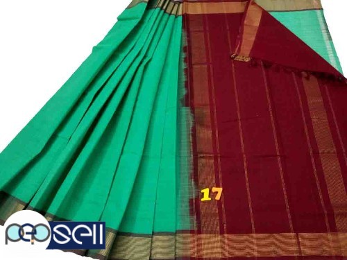 Pure Handloom Cotton saree for sale in Kochi 3 