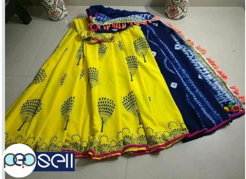 Cotton Pompom sarees with blouse Kerala Ernakulam Kochi 3 
