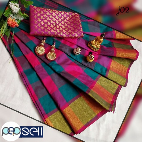 Superior quality Arani Pattu - Art Silk Sarees/Running blouse - Kerala Kochi Ernakulam 4 