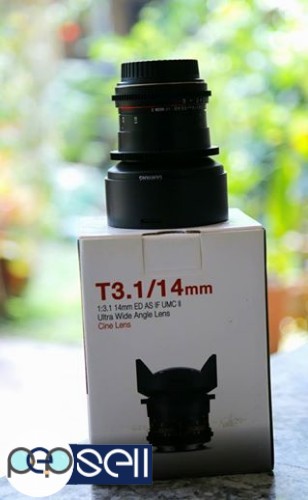 Samyang 14mm T3.1 Canon mount 0 