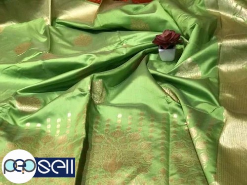 Banarasi fancy silk saree Kerala Kochi Ernakulam 1 