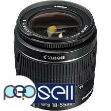 Canon 18 55 mm lens less used. 1 