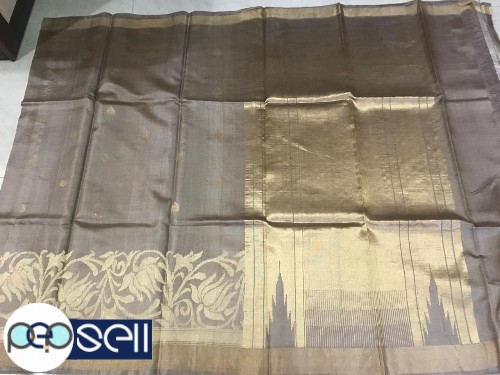 Pure tussar silk skirt jala saree Kerala Kochi Ernakulam 0 