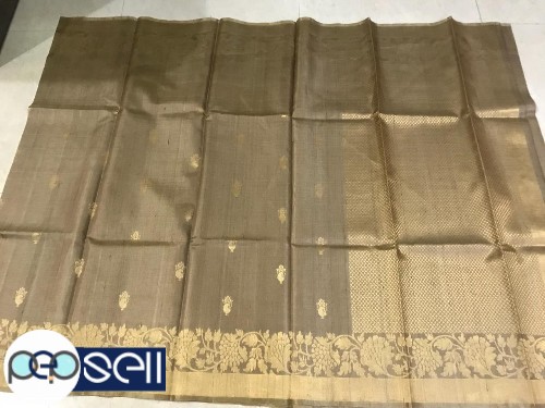 Pure tussar silk skirt jala saree Kerala Kochi Ernakulam 1 