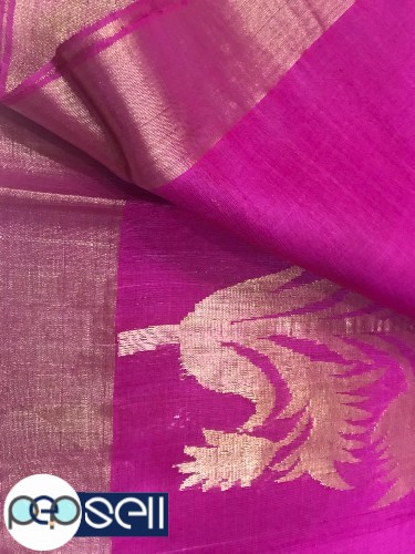 Pure tussar silk skirt jala saree Kerala Kochi Ernakulam 3 