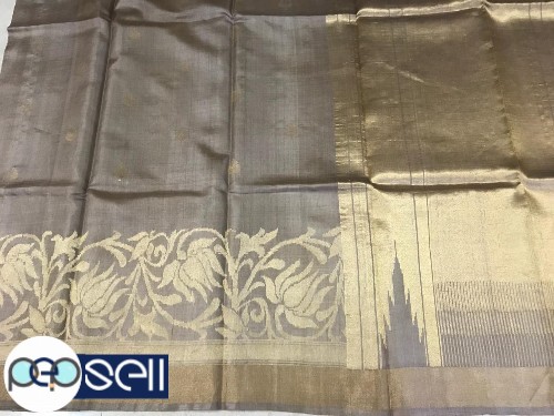 Pure tussar silk skirt jala saree Kerala Kochi Ernakulam 4 