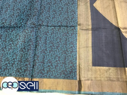 Pure tussar silk full jari jala saree - Kerala Kochi Ernakulam 4 