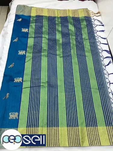 Raw silk jecard saree - Kerala Kochi Ernakulam 0 