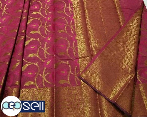 Maheshwari pure and soft silk drapes silk cotton saree - Kerala Kochi Ernakulam 2 