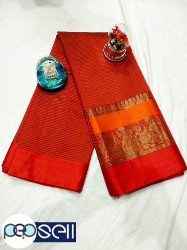 Maheshwari pure and soft silk cotton saree  - Kerala Kochi Ernakulam 0 