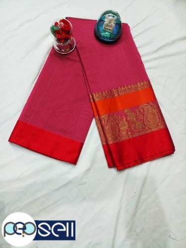 Maheshwari pure and soft silk cotton saree  - Kerala Kochi Ernakulam 4 