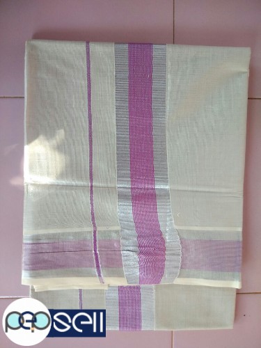Kuthampully silver Tissue saree - Kerala Kochi Ernakulam 5 
