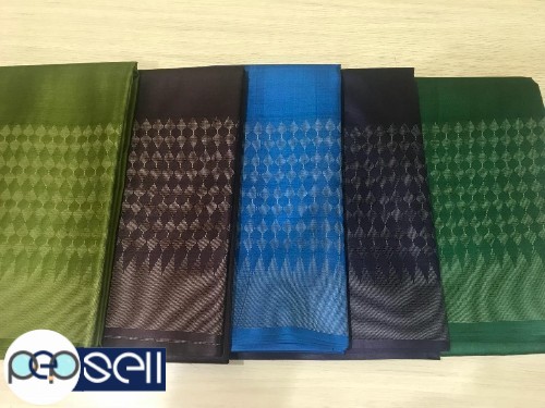 Pure tussar silk powerloom saree - Kerala Kochi Ernakulam 5 