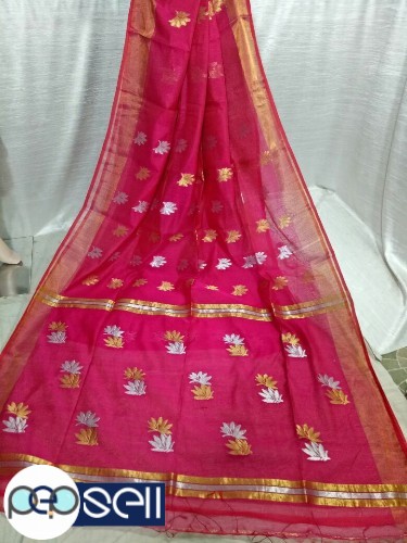 Silk and mursidise cotton saree  - Kerala Kochi Ernakulam 5 