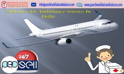 Economical and Advanced Air Ambulance in Delhi 0 