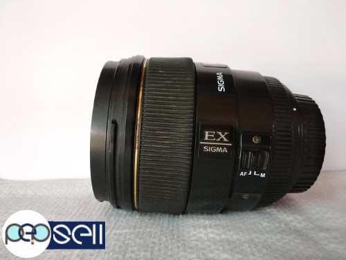 Sigma 85mm 1:1.4 DG HSM Canon Mont 2 Years old 1 