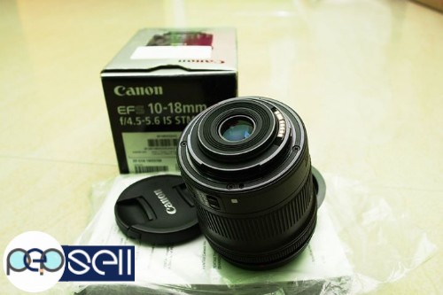 Canon EF-S 10-18mm f/4.5-5.6 IS STM - Ultra Wide - Like New 2 