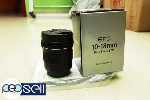 Canon EF-S 10-18mm f/4.5-5.6 IS STM - Ultra Wide - Like New 3 