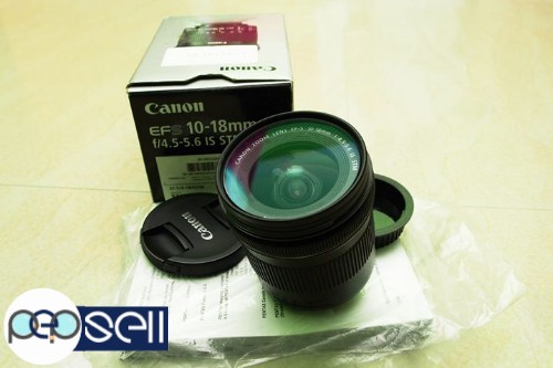 Canon EF-S 10-18mm f/4.5-5.6 IS STM - Ultra Wide - Like New 4 