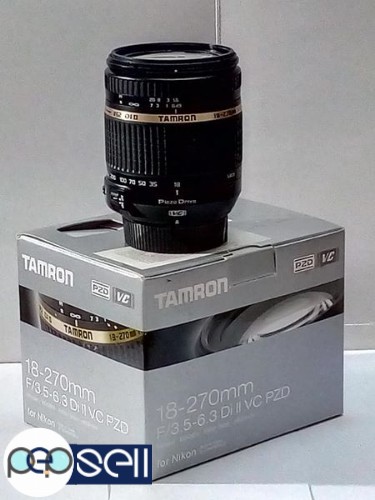 Tamron (Nikon mount) 18-270mm F3.5-6.3 VC PZD Di ll 2 