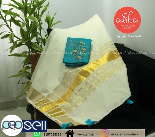 Shop for Kerala Onam Saree Online at Alika 1 
