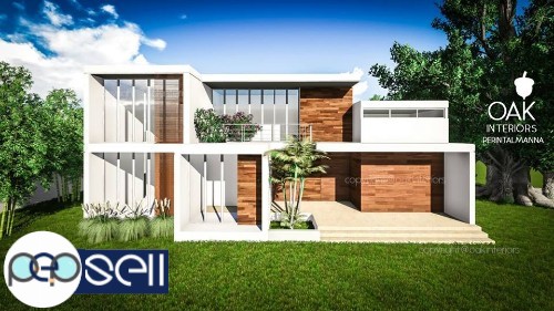 OAK Interiors & Architects, 3d designs in Mankada â€“ Moorkkanad-Pulamanthole  1 