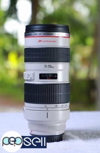 Canon EF 70 - 200 f2.8 Non IS one year old for sale 2 