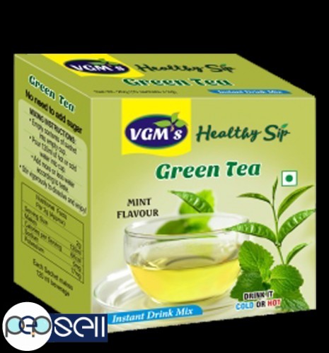 Buy Green Coffee, Green Tea with Lemon, Mint, Hibiscus Flavour : VGM 1 