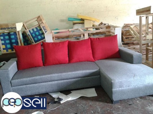 Sofa set L shape 3+lounger 14999rs 5 