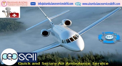 Highly Developed Charter Air Ambulance Service in Delhi with MD Doctors 0 