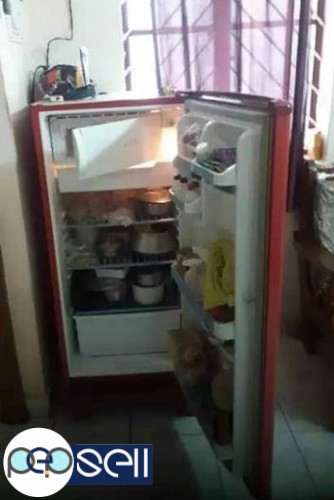 Lg red single door refrigerator homely used for sale 3 