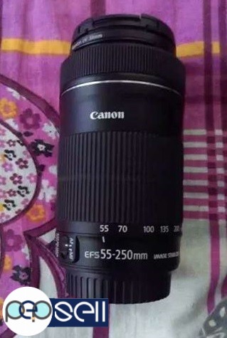 Canon 55-250 IS STM lens for sale 0 