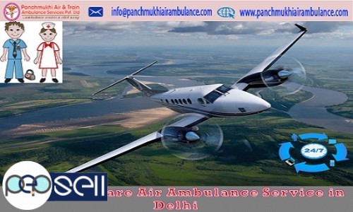 Low-cost Air Ambulance in Delhi with advanced medical equipment 0 