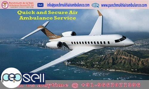 Advanced air ambulance service in Kolkata with Doctors 0 