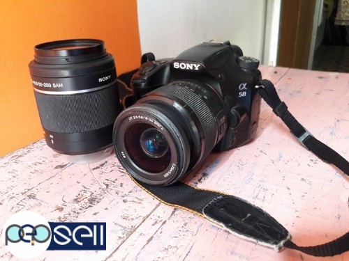 New condition sony alpha 58 3 
