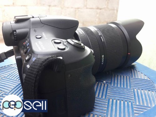 New condition sony alpha 58 18 to135 lens very good condition 0 