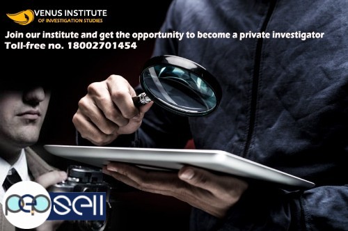 Join our institute and get the opportunity to become a private investigator 0 