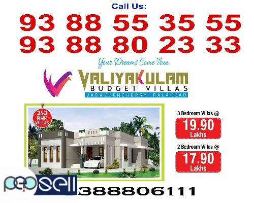 VALIYAKULAM VILLAS-Residential Flats,VADAKKENCHERRY,Palakkad,Ottappalam,Pattambi,Olavakkode 2 