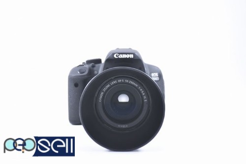 DSLR Canon 700D for sale only used 7 times 4 