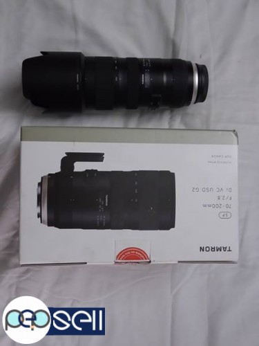 Canon EF mount Tamron 70-200 2.8 G2 Almost Brand New 2 
