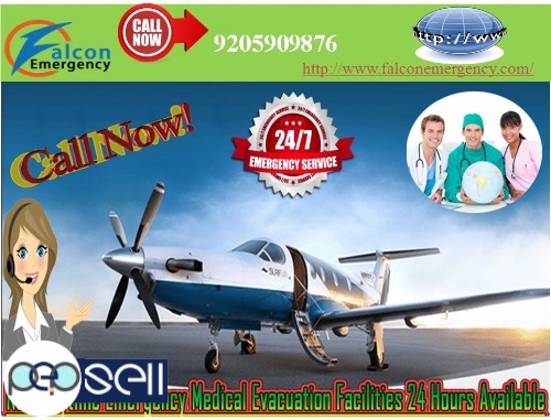 Get Immediate Charter Air Ambulance Services in Chennai by Falcon Emergency  0 